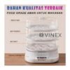 VINEX Electric Steamer Alat Kukus 10L Kukusan Listrik Multifungsi 3 Lapis Garansi Resmi