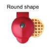 Waffle Mini Mesin Pembuat/ Cetakan Pancake Anti Lengket Electric Maker