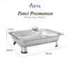Wadah Makanan Stainless - Panci Prasmanan - Chafing Dish Tutup Kaca - Food Grade | Asta Homeware