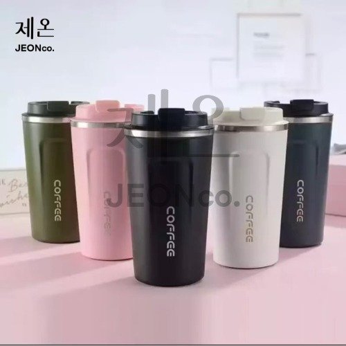 TUMBLER COFFEE MUG 500ML STAINLESS STEEL GELAS KOPI TAHAN PANAS DINGIN COFFEE CUP ANTI KARAT