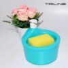 TEMPAT SABUN Bulat 1000ml + Spons Cuci Piring (2in1) Dispenser Sabun Soap Pump Viral MR.DIY Murah