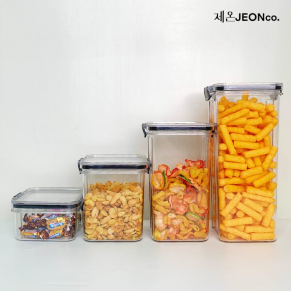 id-11134207-7ra0l-mc02tnwznlwh16 TOPLES KOTAK BENING Plastik Penyimpanan Makanan Kedap Udara Snack Kue Kering Food Storage Container