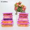 Toples Sealware 10 set Warna Serbaguna Wadah penyimpanan Makanan Food Container Set 10pcs Premium