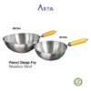 id-11134207-7ra0o-mdtp83eg6rnw73 Panci Deep Fryer Stainless Besar - Wajan Wok Penggorengan Handle Kayu 22 cm & 28 cm | Asta Homeware