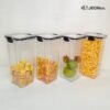 id-11134207-7ra0p-mc02xlt463ptbd Paket Hemat Toples Plastik Kotak Bening Kontainer Snack isi 4pcs Kedap Udara 1300ml & 1800ml Murah