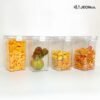 id-11134207-7ra0p-mc02xlt4bpzle4 Paket Hemat Toples Plastik Kotak Bening Kontainer Snack isi 4pcs Kedap Udara 1300ml & 1800ml Murah