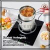 Penggorengan Deep Fryer 4in1 Stainless Anti Karat | Alat Masak Serbaguna Dapur Modern