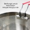 Penggorengan Deep Fryer 4in1 Stainless Anti Karat | Alat Masak Serbaguna Dapur Modern