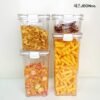 id-11134207-7ra0r-mc02tnx0iie935 TOPLES KOTAK BENING Plastik Penyimpanan Makanan Kedap Udara Snack Kue Kering Food Storage Container