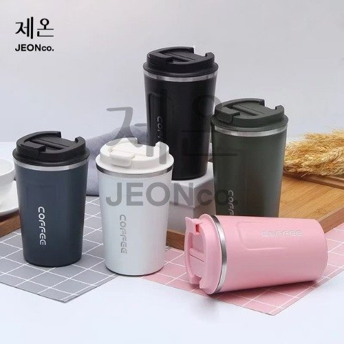 TUMBLER COFFEE MUG 500ML STAINLESS STEEL GELAS KOPI TAHAN PANAS DINGIN COFFEE CUP ANTI KARAT
