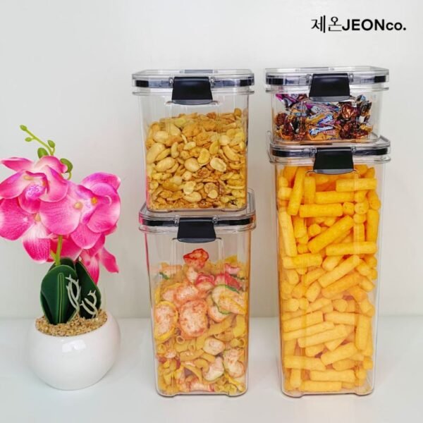 id-11134207-7ra0u-mc02tnx0xyn562 TOPLES KOTAK BENING Plastik Penyimpanan Makanan Kedap Udara Snack Kue Kering Food Storage Container