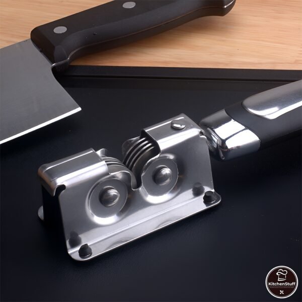 Alat Pengasah Pisau Stainless Serbaguna Knife Sharpener Kitchen Stuff