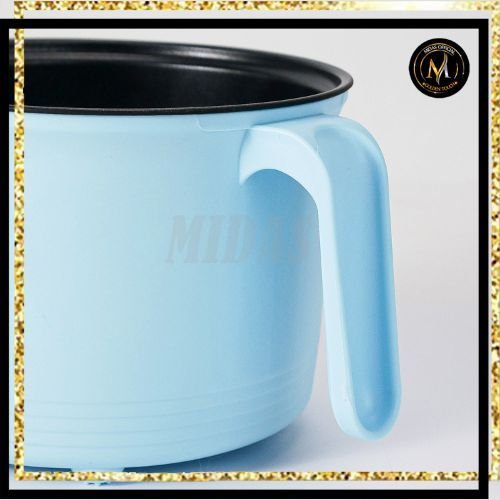 PANCI LISTRIK MINI PORTABLE SERBAGUNA/ELECTRIC COOKER DENGAN TUTUP KACA & PEGANGAN ANTI PANAS UNTUK MIE.TELUR