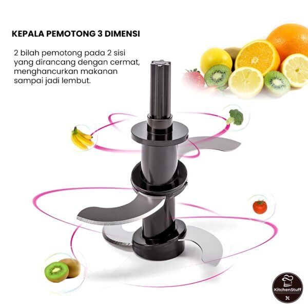 Blender Kapsul Penggiling Bumbu Sayur Daging KITCHEN STUFF