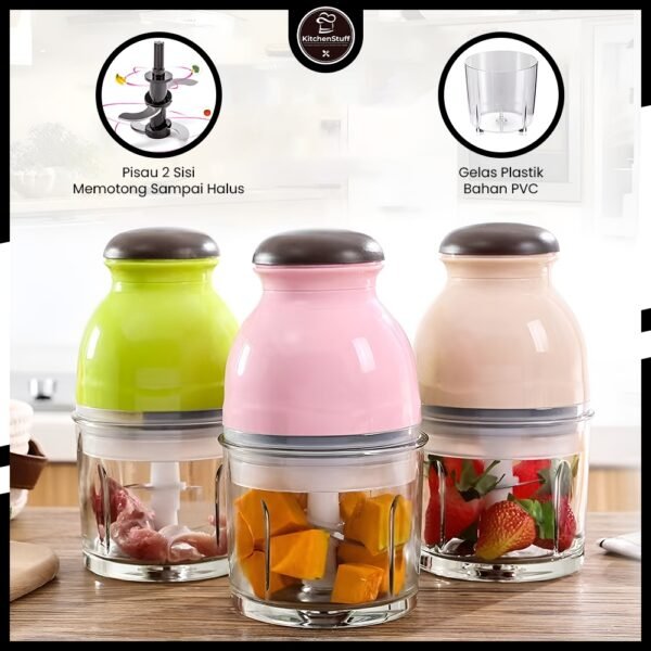 Blender Kapsul Penggiling Bumbu Sayur Daging KITCHEN STUFF