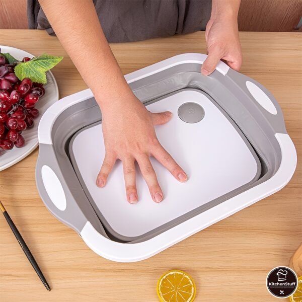 Talenan Lipat Baskom Wadah Cucian Sayur Serbaguna KITCHEN STUFF