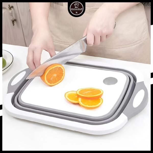 Talenan Lipat Baskom Wadah Cucian Sayur Serbaguna KITCHEN STUFF