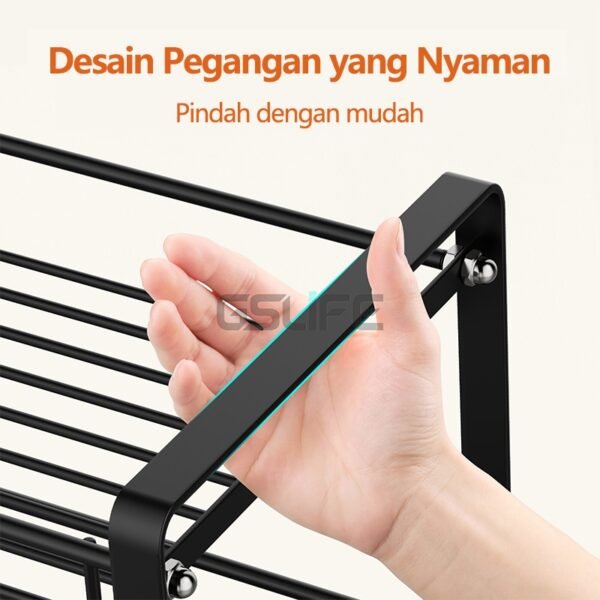 iSPECLE Rak Bumbu Rak Dapur Serbaguna Tempat Kosmetik Bumbu