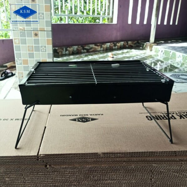 Alat Pemanggang Arang Portable Kuat Dan Tahan Lama