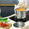 Dandang Kukus - Stainless Steel - Panci Kukusan + Tutup - Tebal Lengkap Set 4 pcs | Asta Homeware