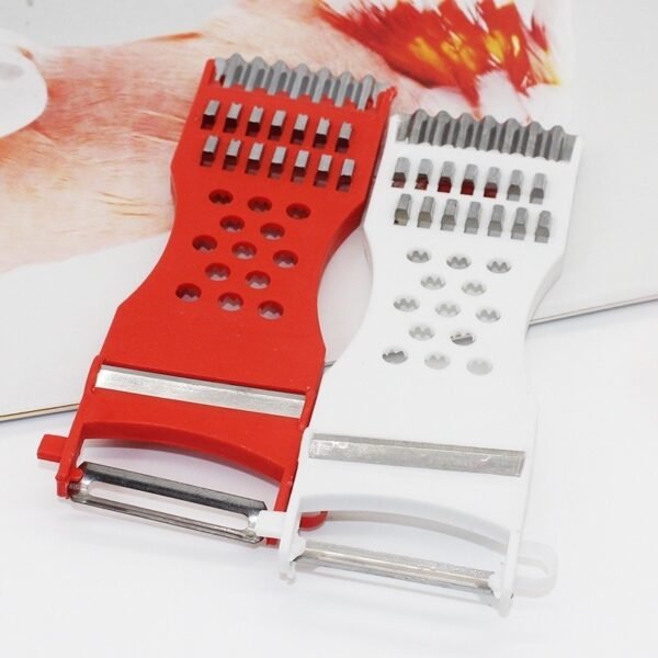 Yuma Parutan Set 7 In 1 / 7in1 Parutan Kentang Dengan 5 Pcs Pisau Berubah Multifungsi Keripik Kentang Pengiris / Alat Dapur Multifungsi, Parutan Sayuran, Pemotong Kentang, Alat Dapur, Peralatan Dapur, Perlengkapan Dapur