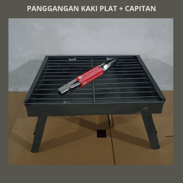 Alat Pemanggang Arang Portable Kuat Dan Tahan Lama