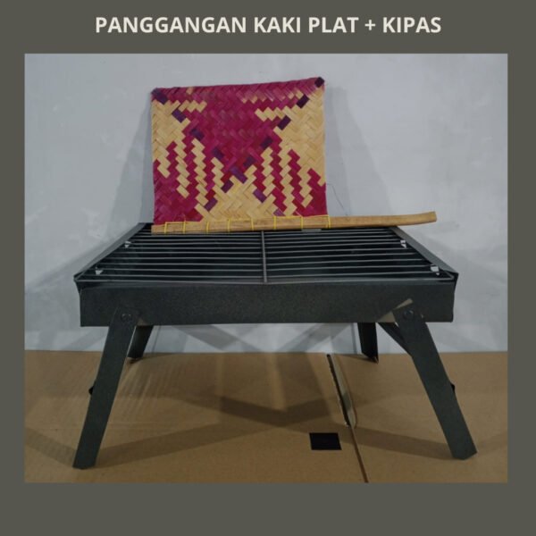 Alat Pemanggang Arang Portable Kuat Dan Tahan Lama