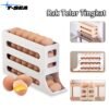 Rak Telur Tingkat 4 /Egg organizer /Tempat Penyimpanan Telur Minimalis