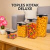 id-11134207-81ztc-mdvhblw3vpxd3e TOPLES KOTAK BENING Plastik Penyimpanan Makanan Kedap Udara Snack Kue Kering Food Storage Container