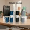 TERMOS SULTAN Vacum Flask Set Botol Minum Cangkir Premium Serbaguna 500 ML Panas Dingin besar Tebal