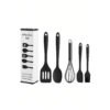 SET SPATULA SILIKON 5IN1 JUMBO Alat Masak Sutil Kocokan Silicon Anti Lengket Tahan Panas Serbaguna