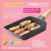 Tamagoyaki Wajan Telur Frypan Anti Lengket Panci Martabak Grill Egg Pan - Alat Masak Panggang Penggorengan Breakfast Barbeque