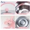 Asta Teko Siul Stainless Steel Whistling Kettle Valentina Pink 3 Liter
