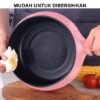 POT Listrik Panci Listrik Serbaguna 1.2L - Panci MultiFungsi - Panci Rebus Tumis Penggorengan Anti Lengket - Kompor listrik mini - Panci Mini