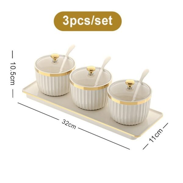 sg-11134201-7ra24-mbgrx8nbylp2d2 Tempat Bumbu set estetic 3/4 in 1/Tempat Bumbu Dapur Set Sendok 4IN1 / Wadah Bumbu Aesthetic