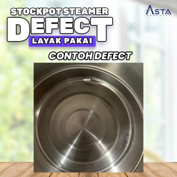 Panci Dandang Kukus - Kukusan Stainless Steel - Tebal Stockpot Steamer