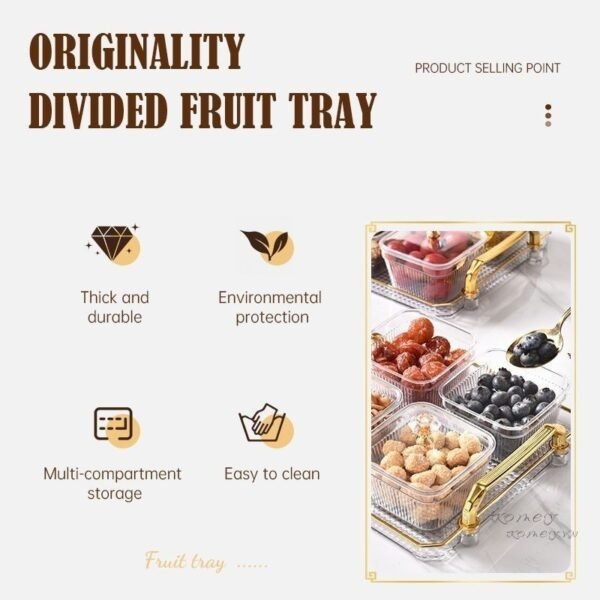 sg-11134201-7rd3r-lvk825ytlbqt87 COD Snack Tray Snack Bowl Tempat Saji Snack Cemilan Kotak Makanan Toples Lebaran Set Nampan Toples Natal /komey