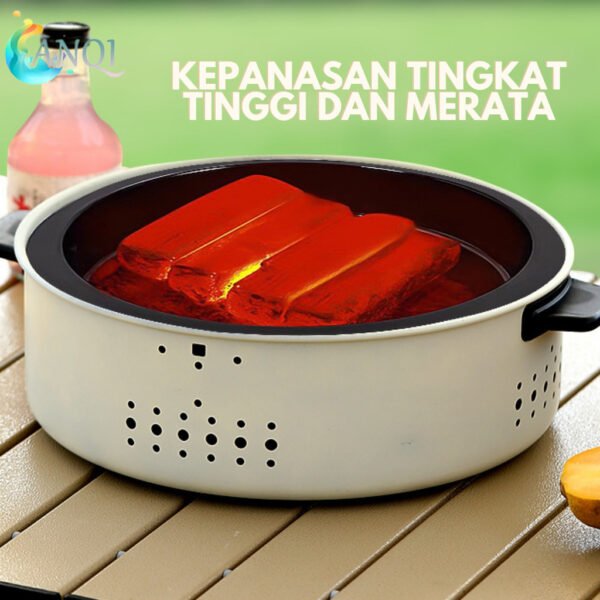 GRILL PAN MULTIFUNGSI / Alat Pemanggang / Tempat Pemanggang BBQ Grill Pan VS-1869