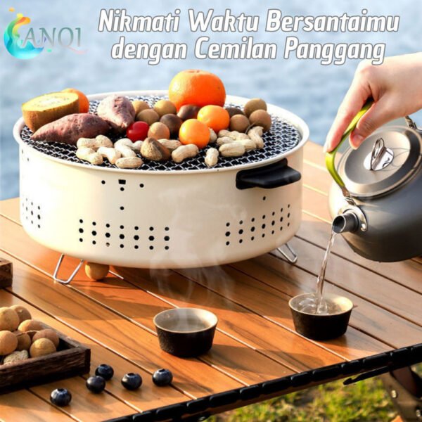 GRILL PAN MULTIFUNGSI / Alat Pemanggang / Tempat Pemanggang BBQ Grill Pan VS-1869