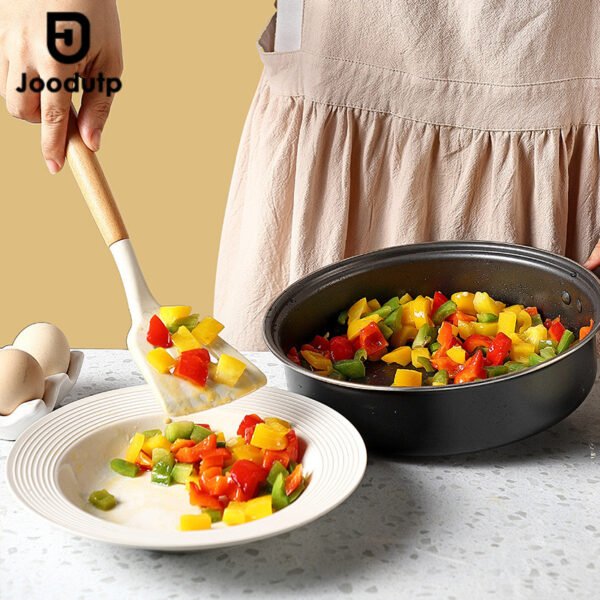 Spatula Set Putih 3 PC Sutil Silicone Alat Masak Silikon Tahan Panas 3 IN 1 Sendok Masak Sup - Sendok Dapur Turner