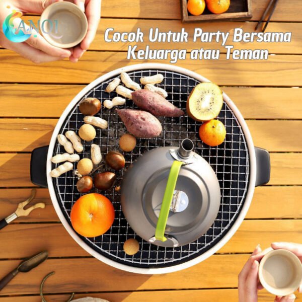 GRILL PAN MULTIFUNGSI / Alat Pemanggang / Tempat Pemanggang BBQ Grill Pan VS-1869