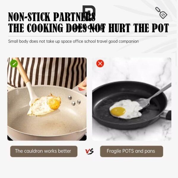 Spatula Set Putih 3 PC Sutil Silicone Alat Masak Silikon Tahan Panas 3 IN 1 Sendok Masak Sup - Sendok Dapur Turner