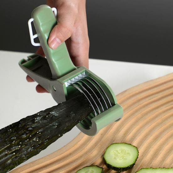 Slicer Pemotong Fruit Buah Sosis Vegetable Sayur Pengiris Tajam