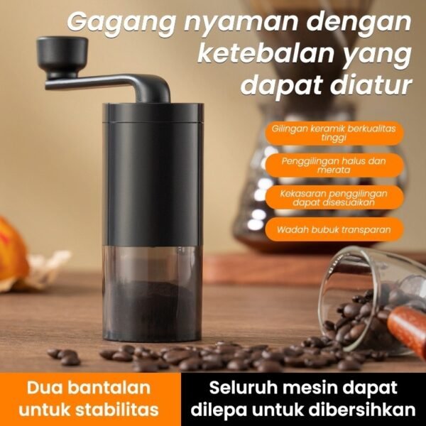 Eksternal Penggiling Kopi Manual Handy Coffee Bean Grinder