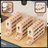 Rak Penyimpanan Telur Praktis 4 Tingkat Box Telur Minimalis KITCHEN STUFF