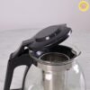 Teko 900ML Tempat Teh Kopi Transparan Dengan Saringan | KITCHEN STUFF