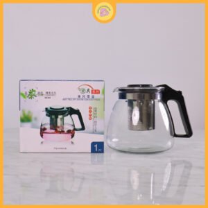 Teko 900ML Tempat Teh Kopi Transparan Dengan Saringan | KITCHEN STUFF