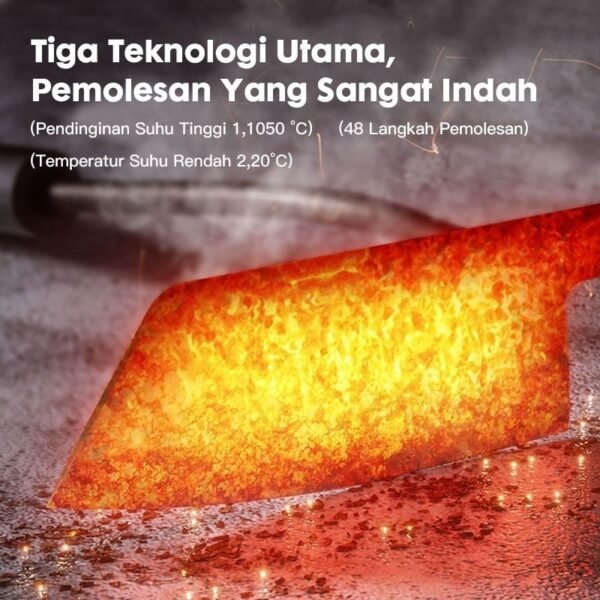 sg-11134201-824j8-menzaswvoxs7ff Bilikot - Pisau Dapur Set 6in1 High Quality Stainless Steel Multifungsi Pisau Koki Alat Dapur Knife