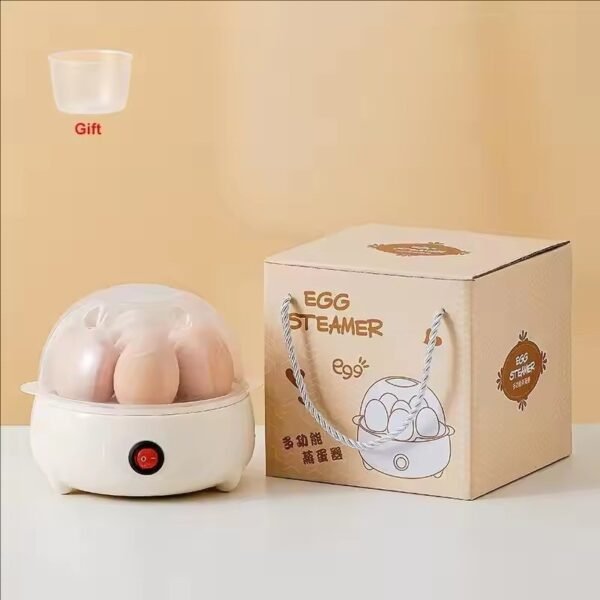 7 BUTIR Steamer Egg Cooker Boiler Alat Rebus Telur Listrik Elektrik 7 Butir Multifungsi Kukusan Anti-Kering