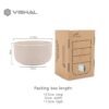 Mangkok Set 4pcs Wheat Straw/Mangkuk Makan Bowl Warna Warni Baby Bowl Wheat Bowl